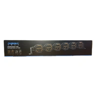 4" LED Driving Light x 6 Linkable 240W Combo Beam - Amber/White Backlights - WH Inc - Aurora