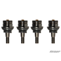 Heavy Duty 4340 Chromoly Ball Joint Kit (Set of 4) For Kawasaki Mule FX/T, DX/T (2015+) - SuperATV
