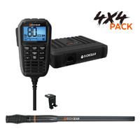 ECOXTALK EXG3000 Super Compact 5.0W UHF CB Radio - Off Road Pack