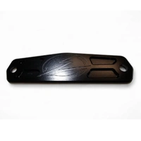 Fairlead Cover Plate - Anodized Black For Elektric Bumpers