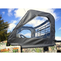 Soft Upper Door (+ Window Zip) and Soft Rear Window Kit For Kawasaki MX Mule