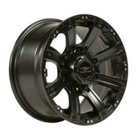 Alloy Wheel Falcon Ridge - CI-8S Raptor 14x7 - 4/156 Matte Black