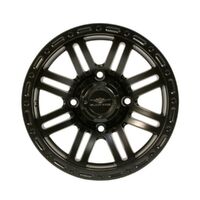 Alloy Wheel Falcon Ridge - SBL-8S Glide 15x7 - 4/137 Black