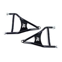 APEXX Front Forward Upper & Lower Control Arms Can-Am Maverick X3 (72'' models) (Black)