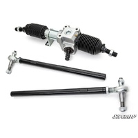 Heavy Duty Rack and Pinion For Polaris RZR S 800, RZR 4 800 Solid Steel Tie Rod RackBoss 2.0