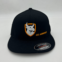 OzArmour Flexfit Pro Baseball Black Cap - WO