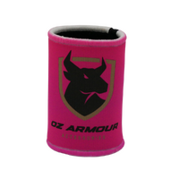 OZ Armour Pink Stubby / Can Cooler
