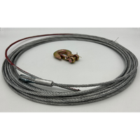Winch Rope Steel for 4500 lb Winches