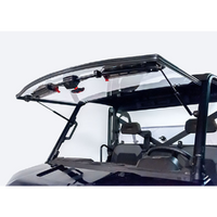 Flip-Up Vented Windshield  For Polaris Mid Size Ranger 500 / 570 (15-21) - Seizmik