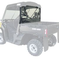 Clear Back Panel (PVC) For Can-Am Defender