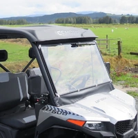 Glass Fixed Windscreen & Wiper Kit For CFMoto UForce 600