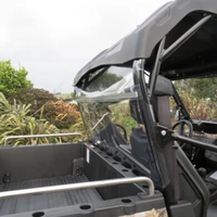 Clear Back Panel (PVC) For CFMoto UForce 800