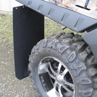 Rear Mudflap Kit (Brackets & Flaps) For CFMoto UForce 800