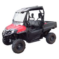 Glass Fixed Windscreen Kit For Honda Pioneer 700