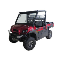 Glass Fixed Windscreen & Wiper Kit For Kawasaki Mule FXR
