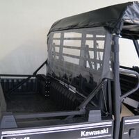 Clear Back Panel (PVC) For Kawasaki Mule FXT/DXT