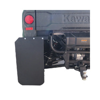 Rear Mudflap Kit (Brackets & Flaps) For Kawasaki Mule MX