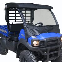 Glass Fixed Windscreen Kit For Kawasaki Mule SX