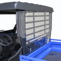 Clear Back Panel (PVC) For Kawasaki Mule SX