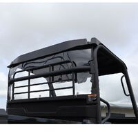 Clear Hard Back Panel (Polycarbonate) For Kawasaki Mule SX