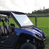 Glass Fixed Windscreen Kit For Yamaha Viking