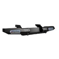 ELITE Rear Winch Bumper For Can-Am Defender - Grey Panel Accent + Light Kit - Thumper Fab