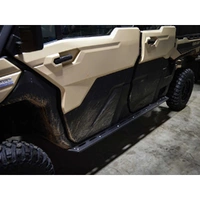 ELITE Nerf Rails (Black) For Can-Am Defender MAX (2018+) - Thumper Fab