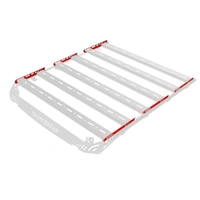 Tie Down Panels (3 Pairs) For Thumper Fab Dual Cab Roof Racks (& ADV Single Cab) - Black