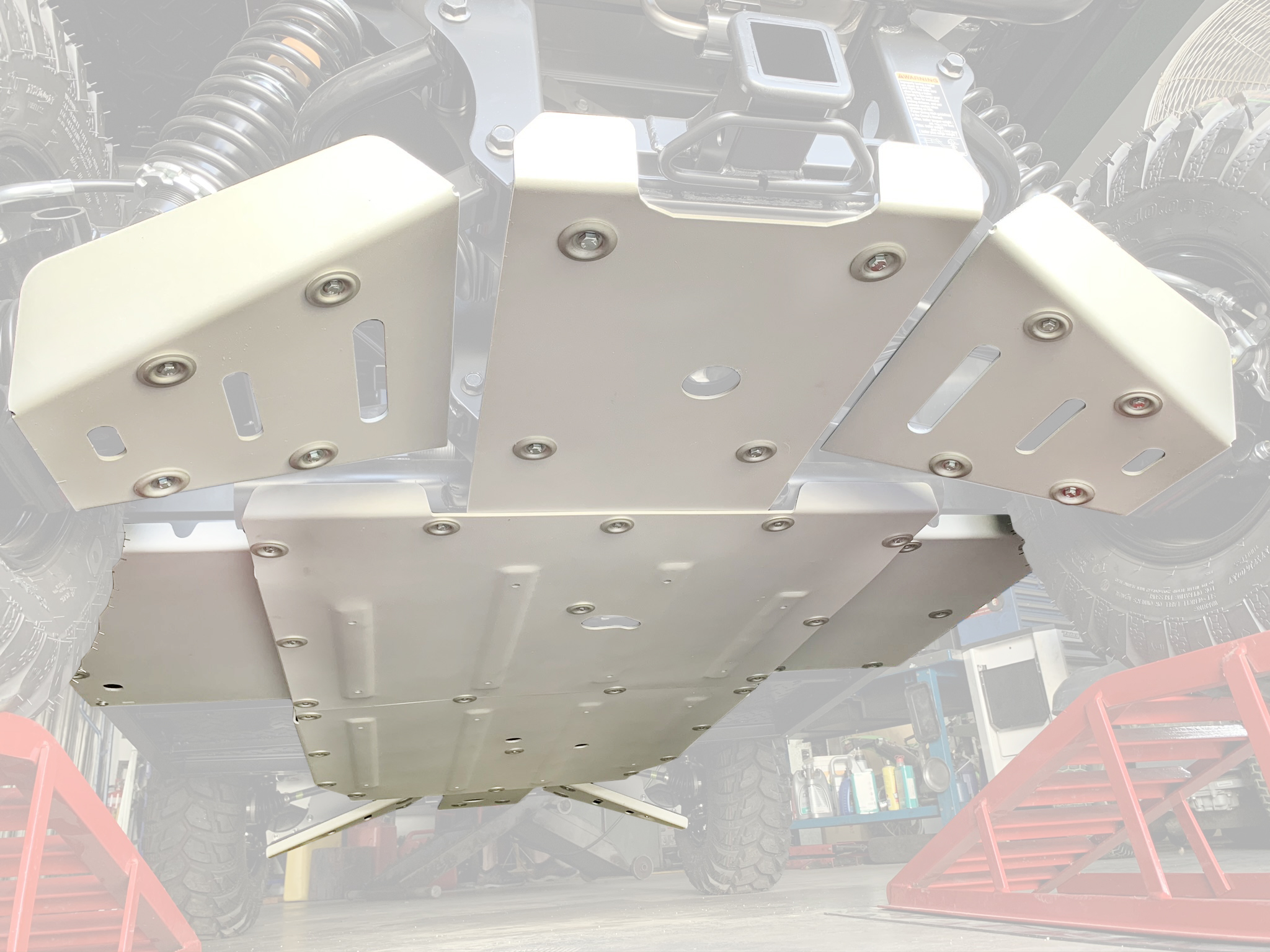 Skidplate Kit & CV Guards For Kawasaki Mule MX 19+ Aussie Powersports