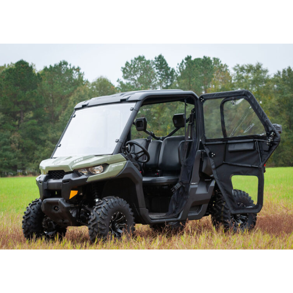 Framed Soft Full Door Kit For CanAm Defender Seizmik Aussie